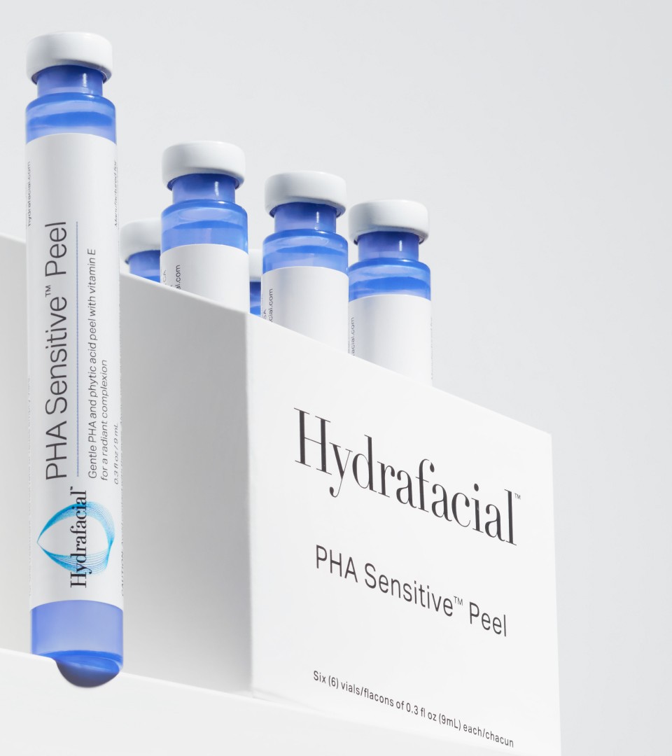 Peel Sensitive - Laktobionsyre (PHA) og Fytinsyre (PHA) (6 ampuller pr.eske)