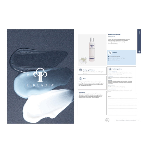 Circadia produktkatalog