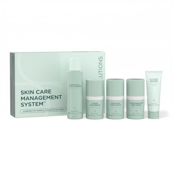 Marini SkinSolutions - STARTER Skin Care Managment System - Normal/Kombinert hud - Reisestørrelser