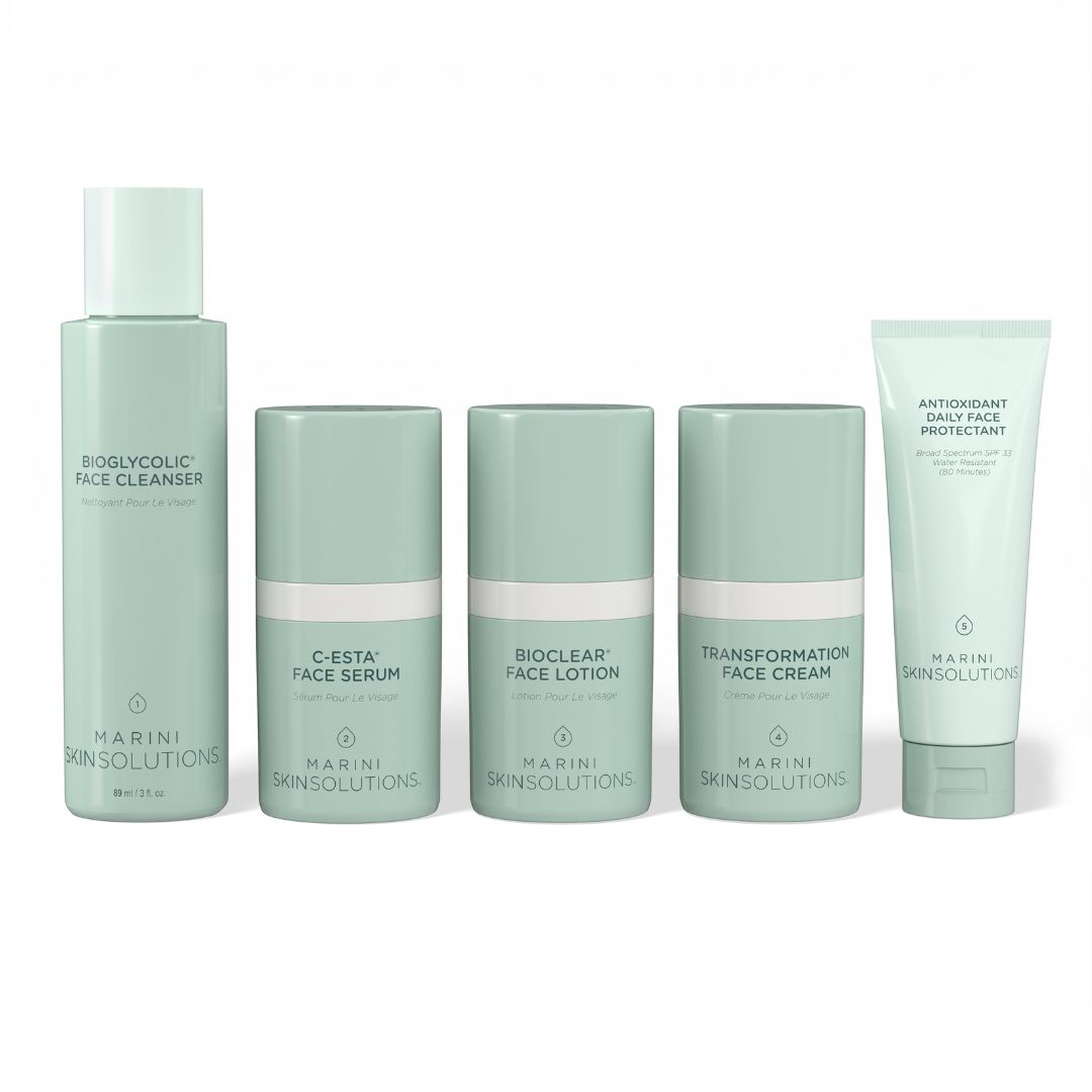 Marini SkinSolutions - STARTER Skin Care Managment System - Normal/Kombinert hud - Reisestørrelser