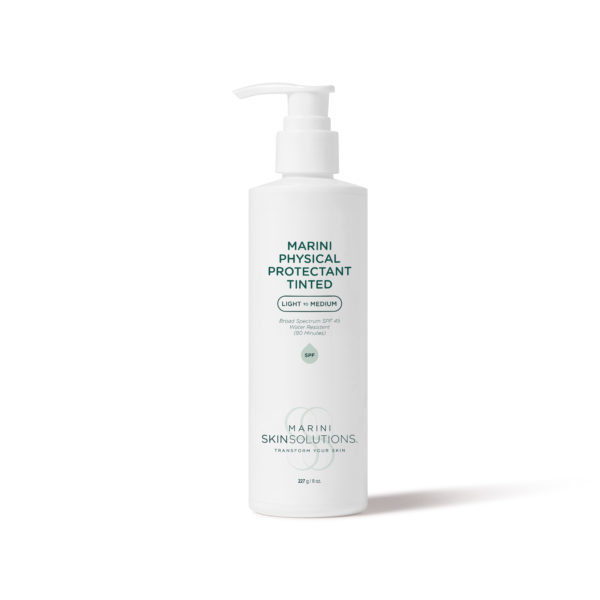 Marini Physical Protectant Tinted SPF 45 Light/Medium - Klinikk (240ml)