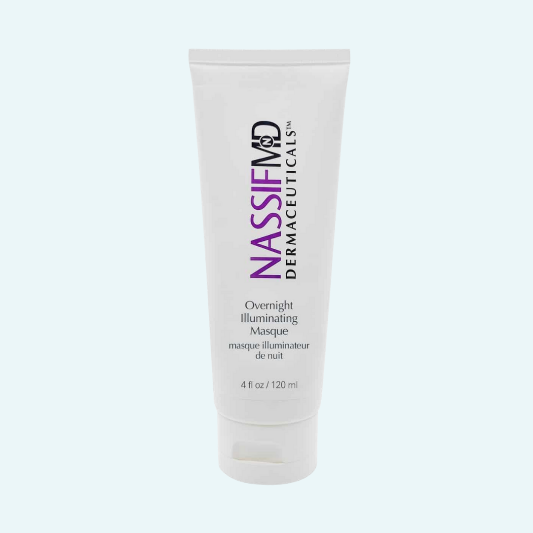 Kampanje – NassifMD Overnight Illuminating Mask (120ml) – Eske med 3 stk